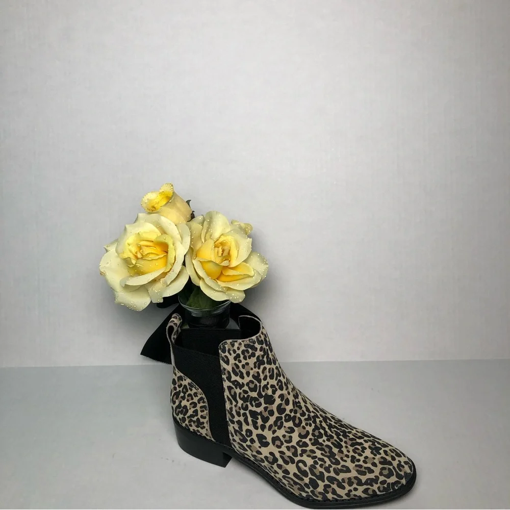 ⭐️NEW⭐️Dolce Vita Tristan Leopard Suede Boot - Picture 1 of 6